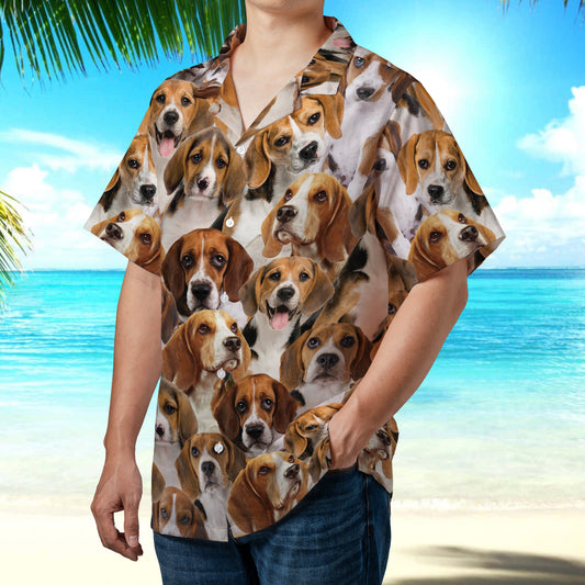 PSAH34 Beagles Hawaiian Shirt