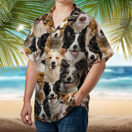 PSAH49 Border Collies Hawaiian Shirt