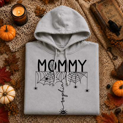 VPST54 Grandma Halloween Spiderweb - Personalized T-shirt Hoodie