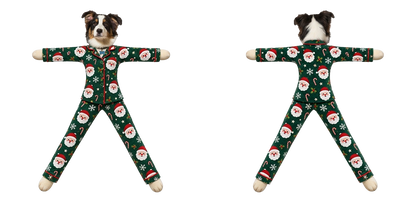 PST261 Merry Christmas Funny Pajamas - Personalized Poseable Plush Doll