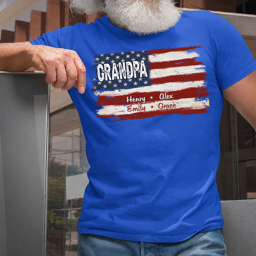 VPST26 American Flag 250th Anniversary - Personalized T-shirt Hoodie
