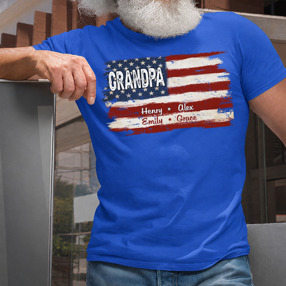 VPST26 American Flag 250th Anniversary - Personalized T-shirt Hoodie