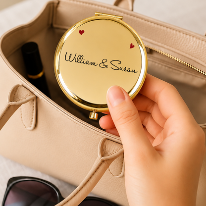 VPST43 I Just Want To Be Your Last Everything - Personalized Custom Compact Mirror
