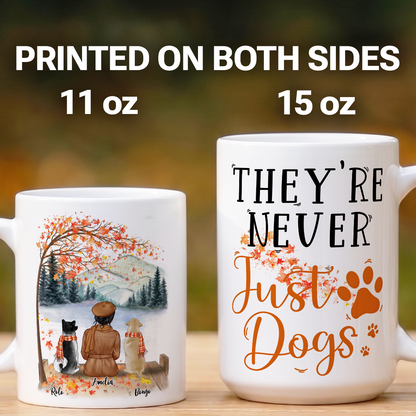 MPST19 Life Is Better With A Dog - Personalized White Mug Accent Mug