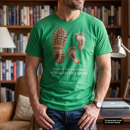 MPST03 I Will Always Reach For You - Personalized T-shirt Hoodie
