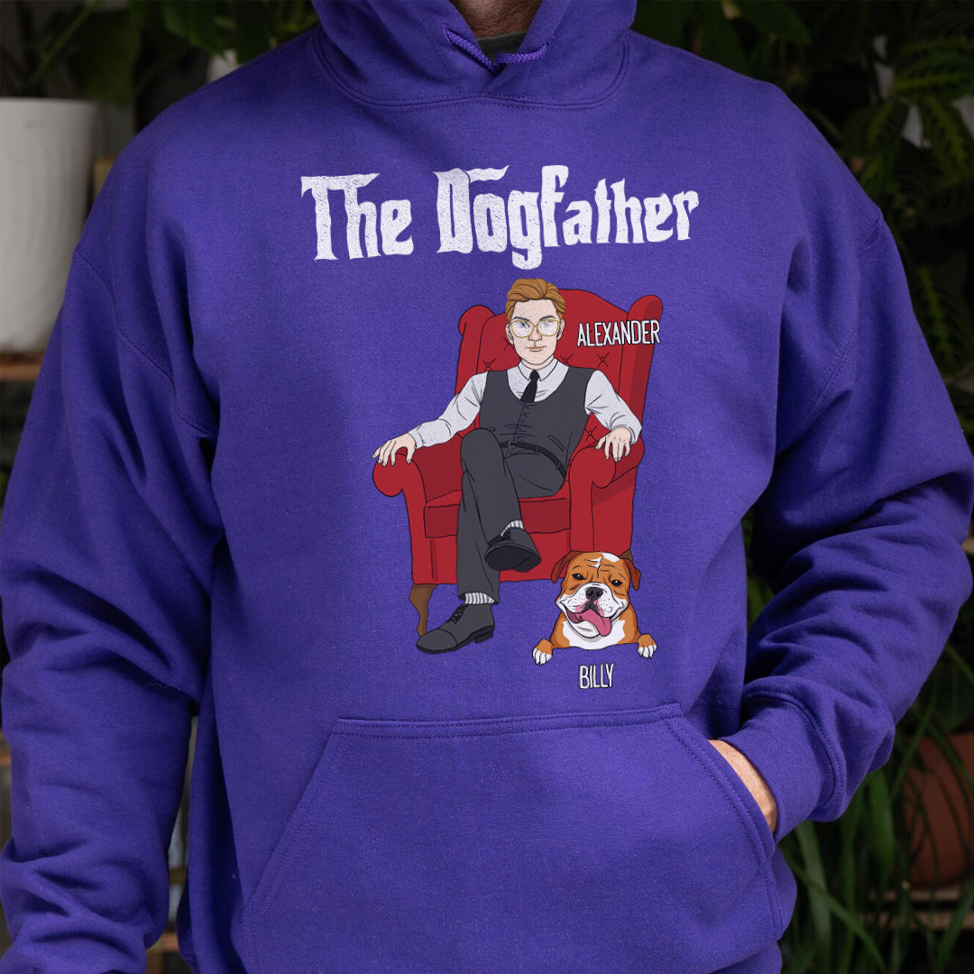 UPST44 The Dogfather - Custom Personalized T-shirt Hoodie