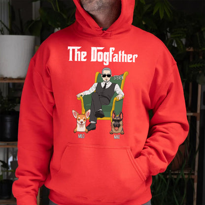 UPST44 The Dogfather - Custom Personalized T-shirt Hoodie