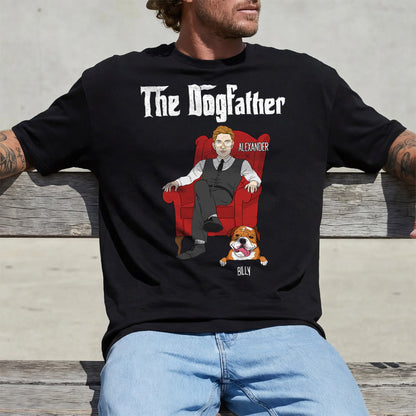UPST44 The Dogfather - Custom Personalized T-shirt Hoodie