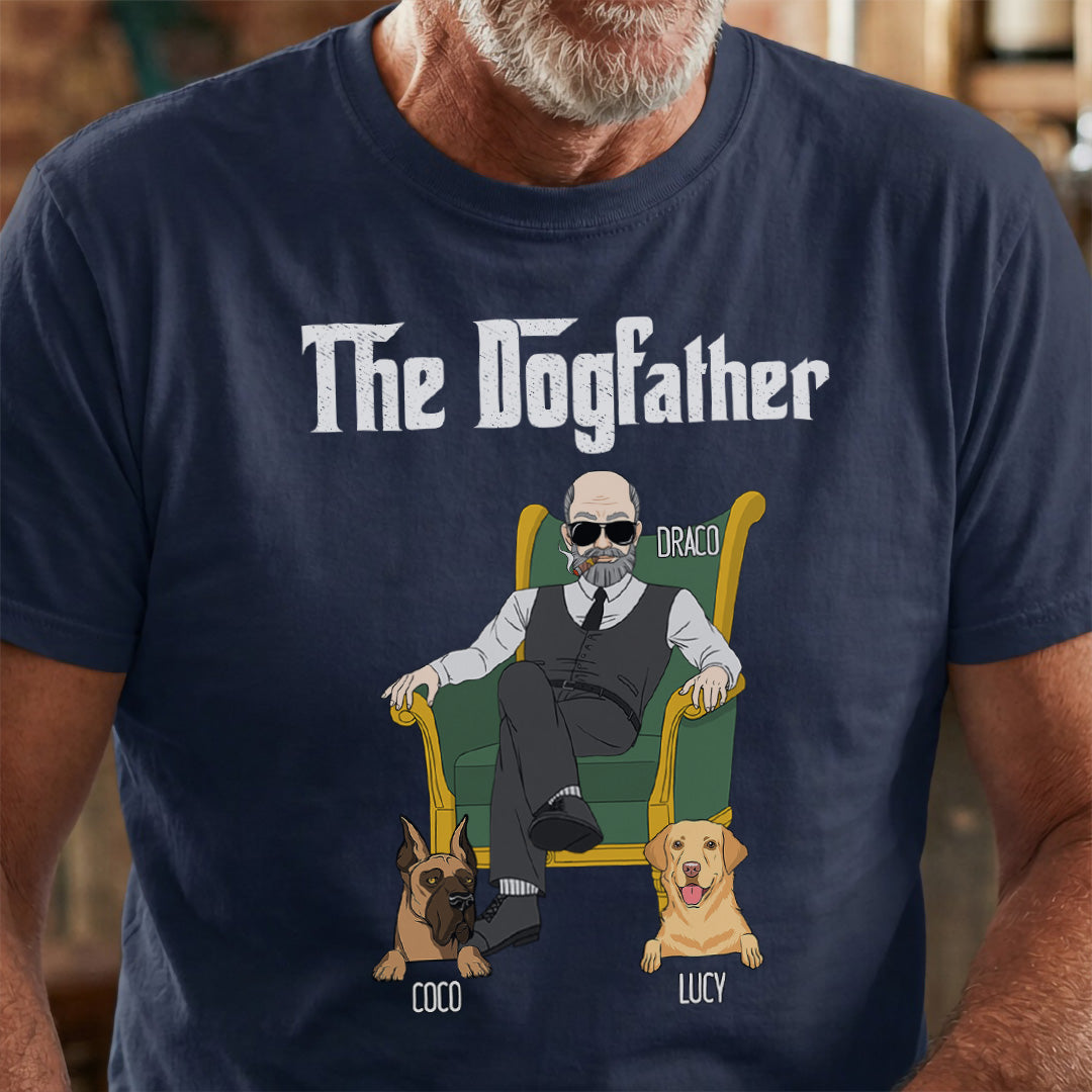 UPST44 The Dogfather - Custom Personalized T-shirt Hoodie