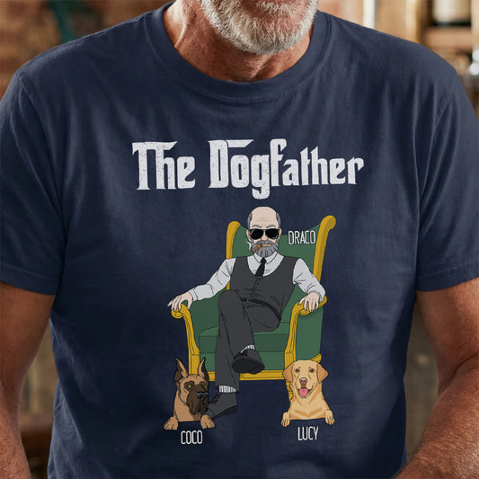 UPST44 The Dogfather - Custom Personalized T-shirt Hoodie