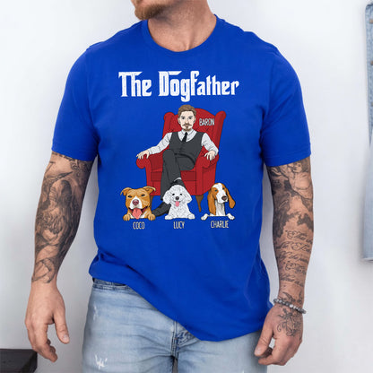 UPST44 The Dogfather - Custom Personalized T-shirt Hoodie