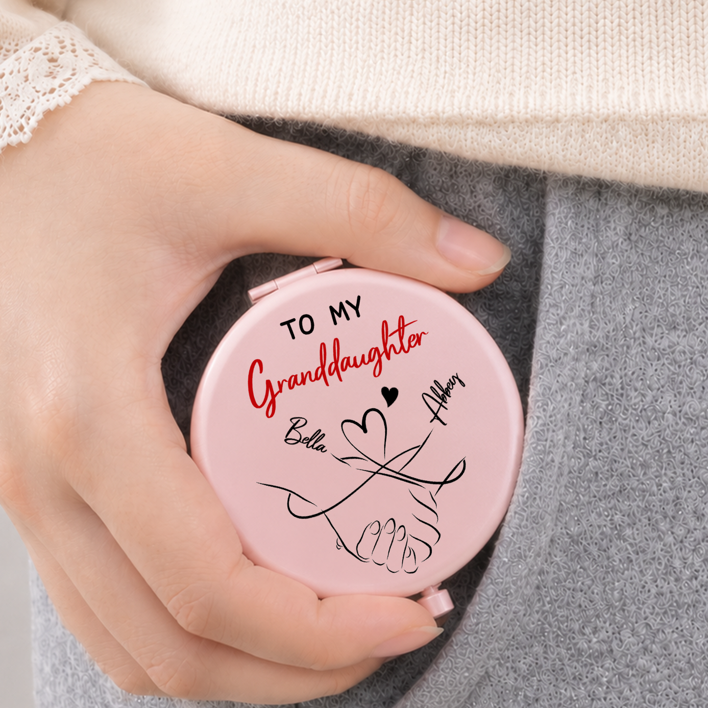VPST41 To My Daughter How Special You Are To Me - Personalized Custom Compact Mirror