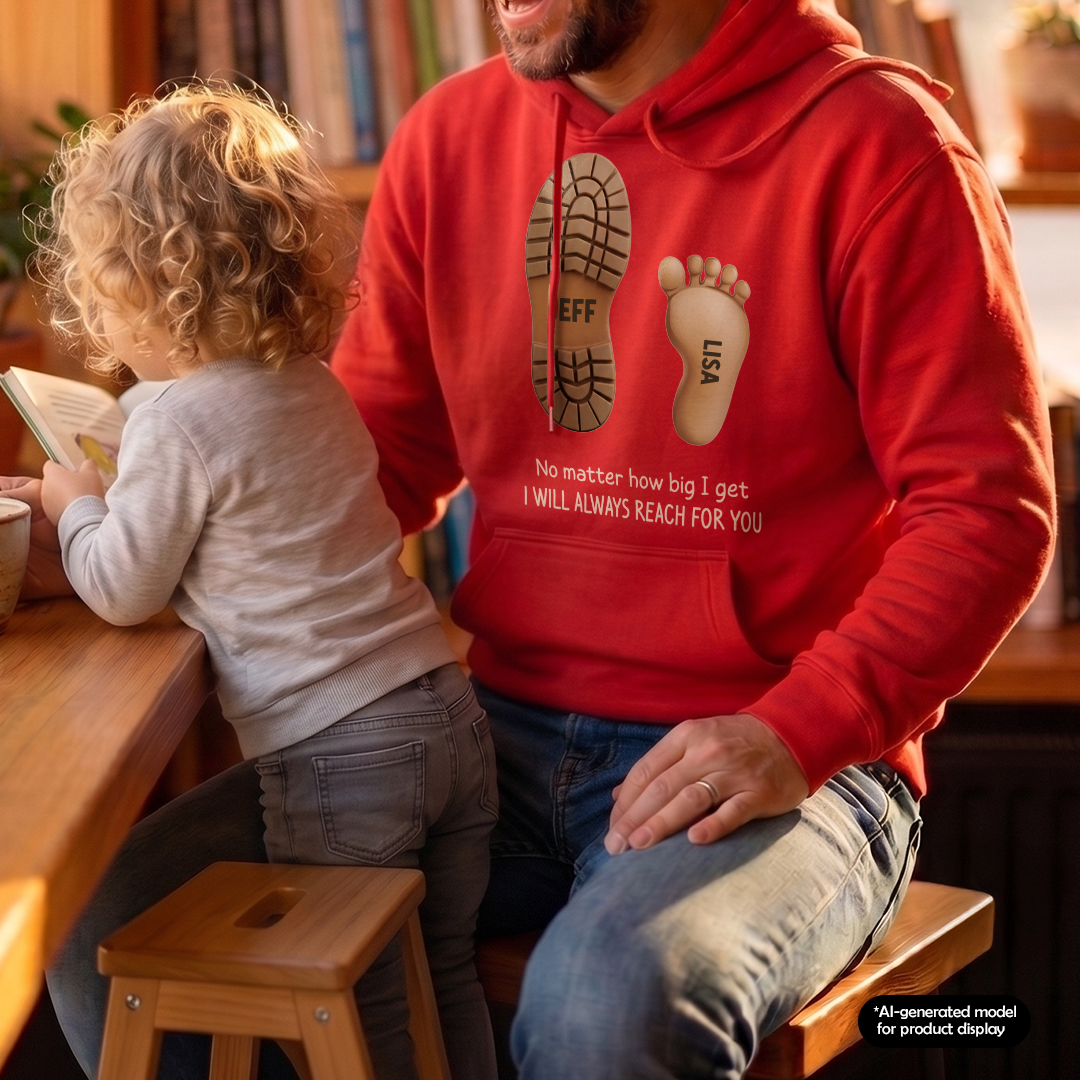 MPST03 I Will Always Reach For You - Personalized T-shirt Hoodie