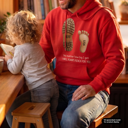 MPST03 I Will Always Reach For You - Personalized T-shirt Hoodie