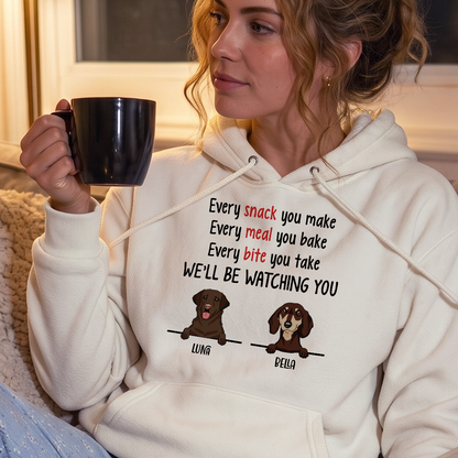 MPST17 Every Snack You Make I'll Be Watching You - Personalized T-shirt Hoodie