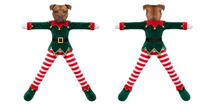 PST260 Merry Christmas Funny - Personalized Poseable Plush Doll