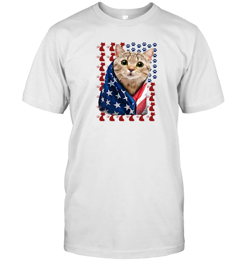 ETT2380 USA Flag Cat