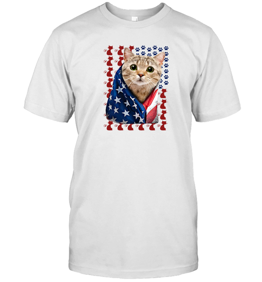 ETT2380 USA Flag Cat