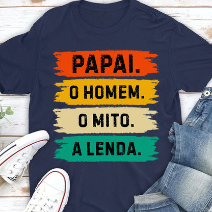 PST214 Papal O Homem O Mito A Lenda - Personalized Custom T-shirt Hoodie