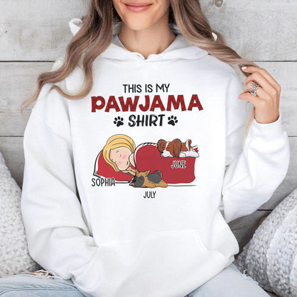 PSTPA01 This Is My Pajama Shirt - Personalized Custom T-shirt Hoodie