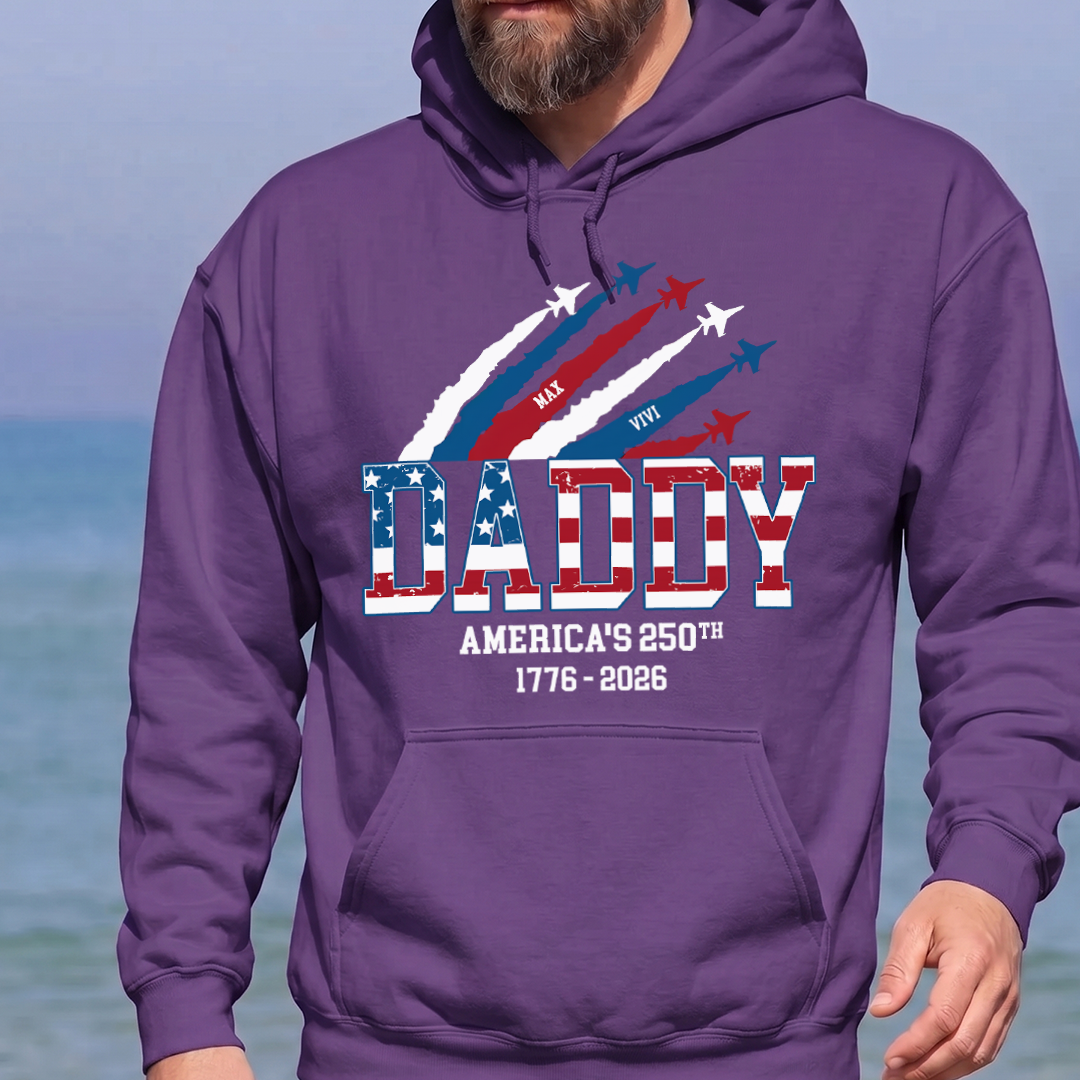VPST28 American Flag 250th Anniversary - Personalized T-shirt Hoodie