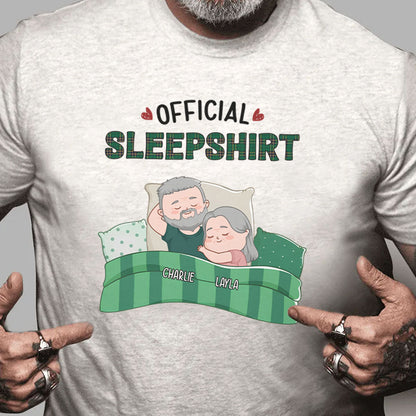 PSTPA10 Official Sleepshirt Couple - Personalized Custom T-shirt Hoodie