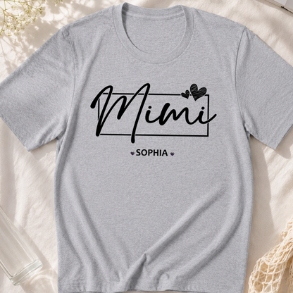 VPST48 Grandma Mom Kid Names - Personalized T-shirt Hoodie