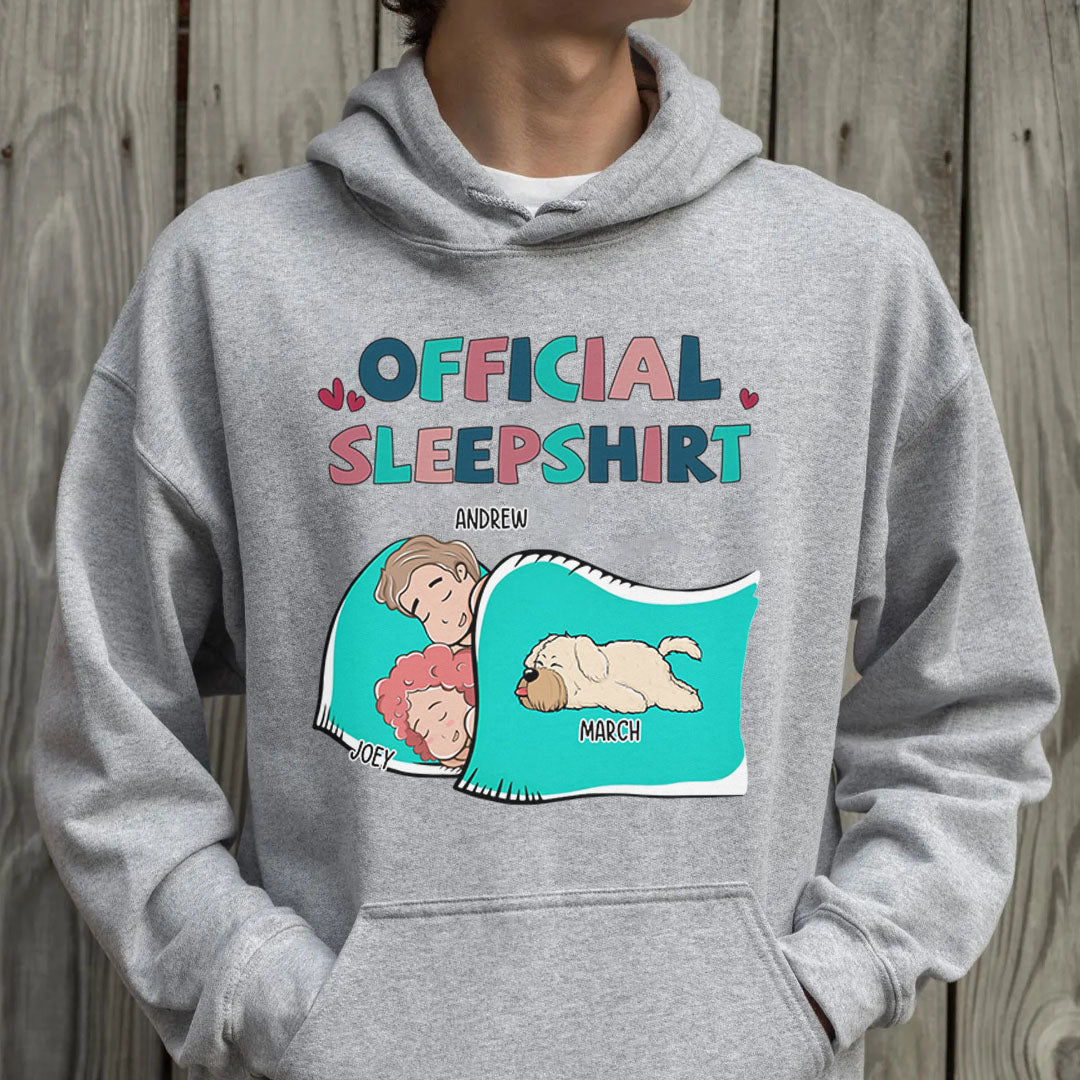 PSTPA09 Official Sleepshirt Couple - Personalized Custom T-shirt Hoodie