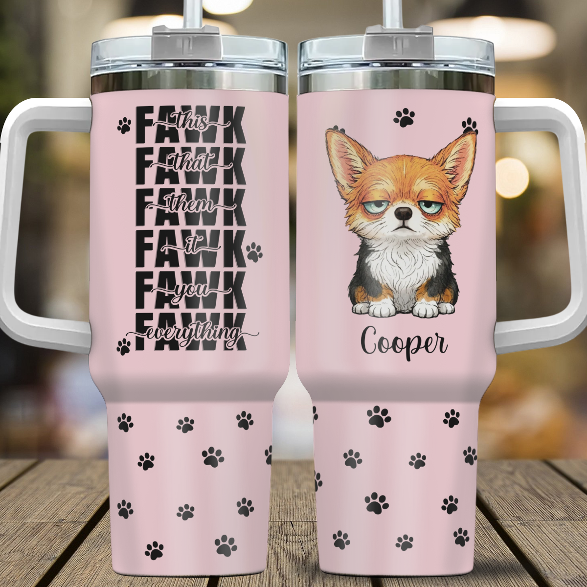 VPST33 This That Them It You Everything - Personalized Custom Tumbler