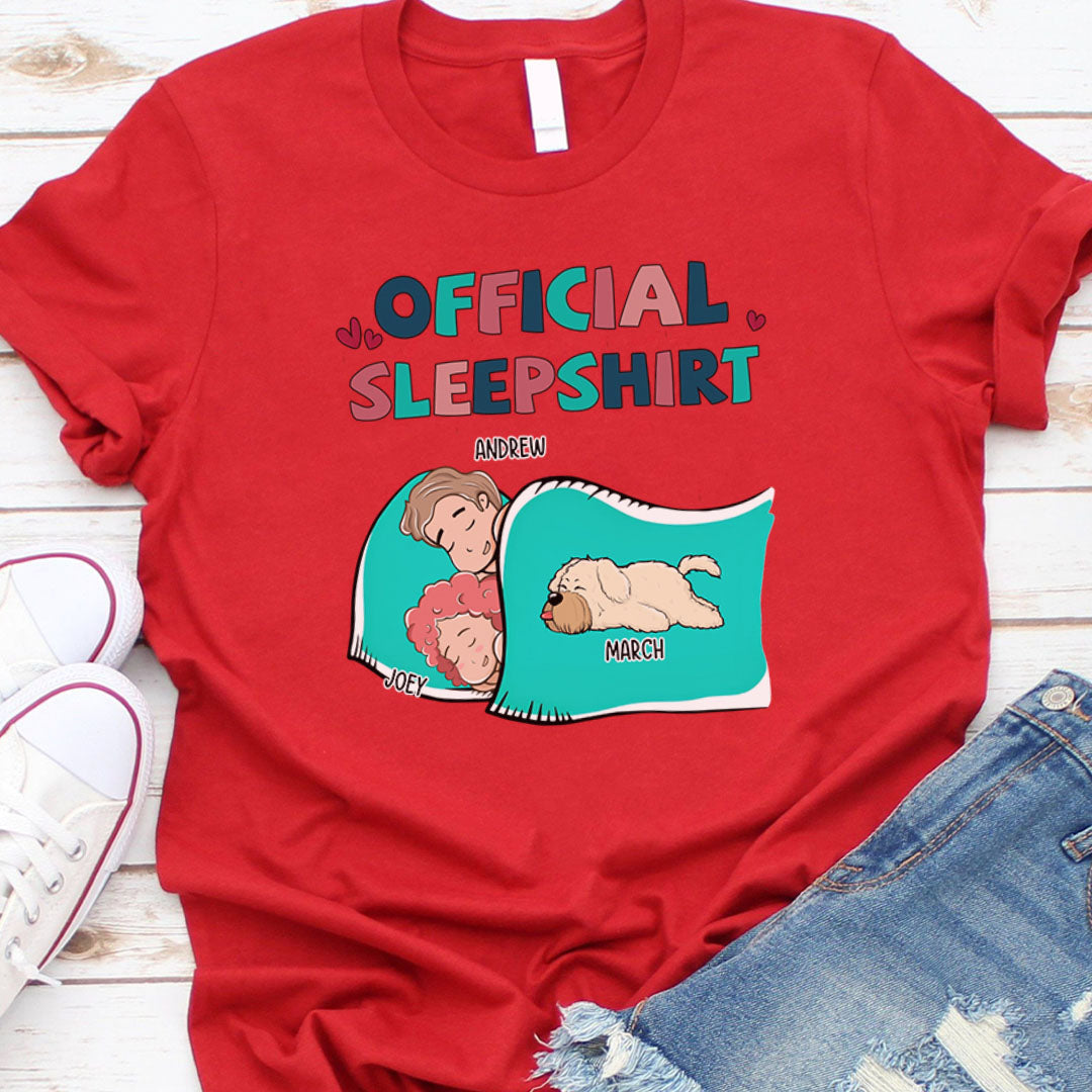 PSTPA09 Official Sleepshirt Couple - Personalized Custom T-shirt Hoodie