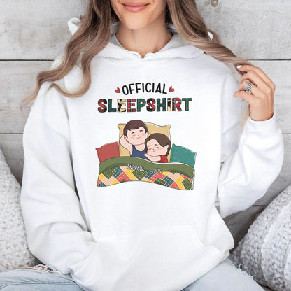 PSTPA10 Official Sleepshirt Couple - Personalized Custom T-shirt Hoodie