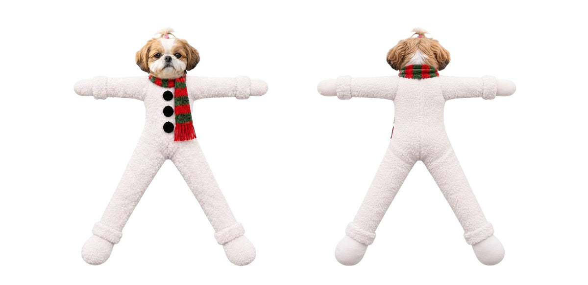 PST260 Merry Christmas Funny - Personalized Poseable Plush Doll