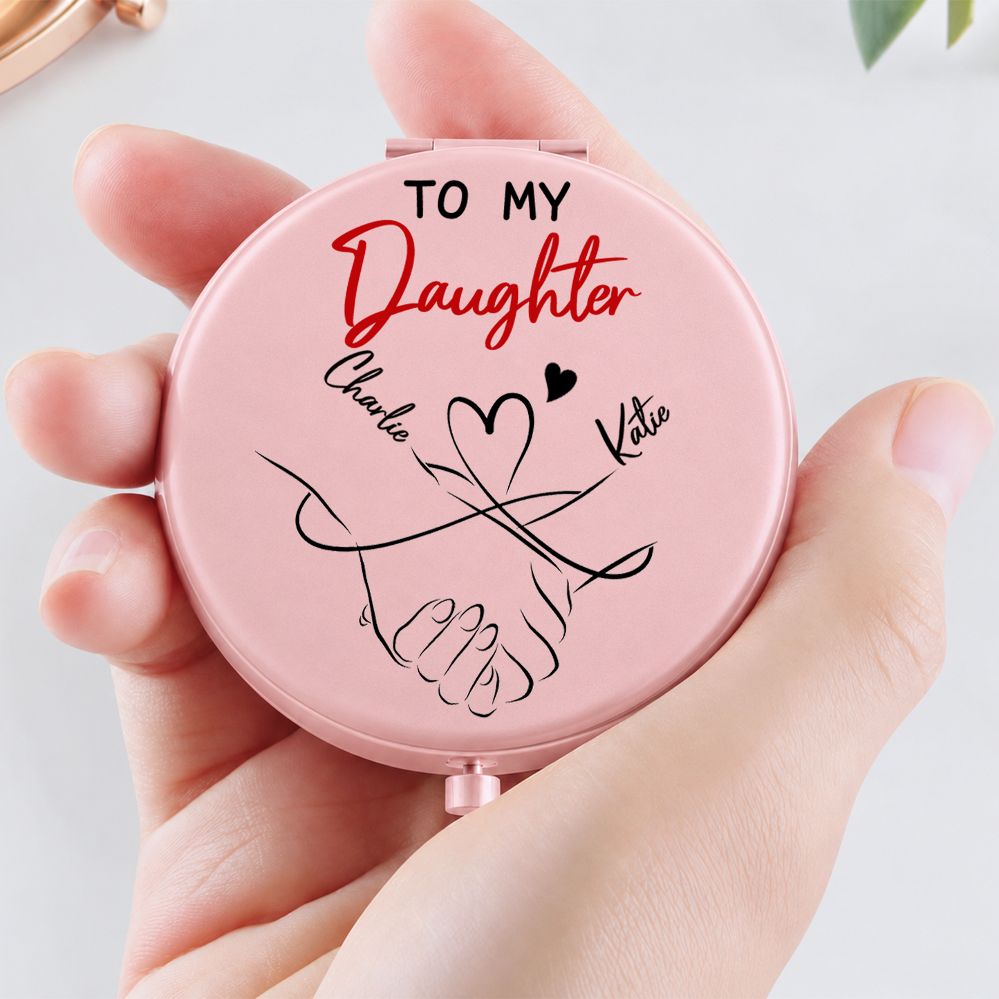 VPST41 To My Daughter How Special You Are To Me - Personalized Custom Compact Mirror