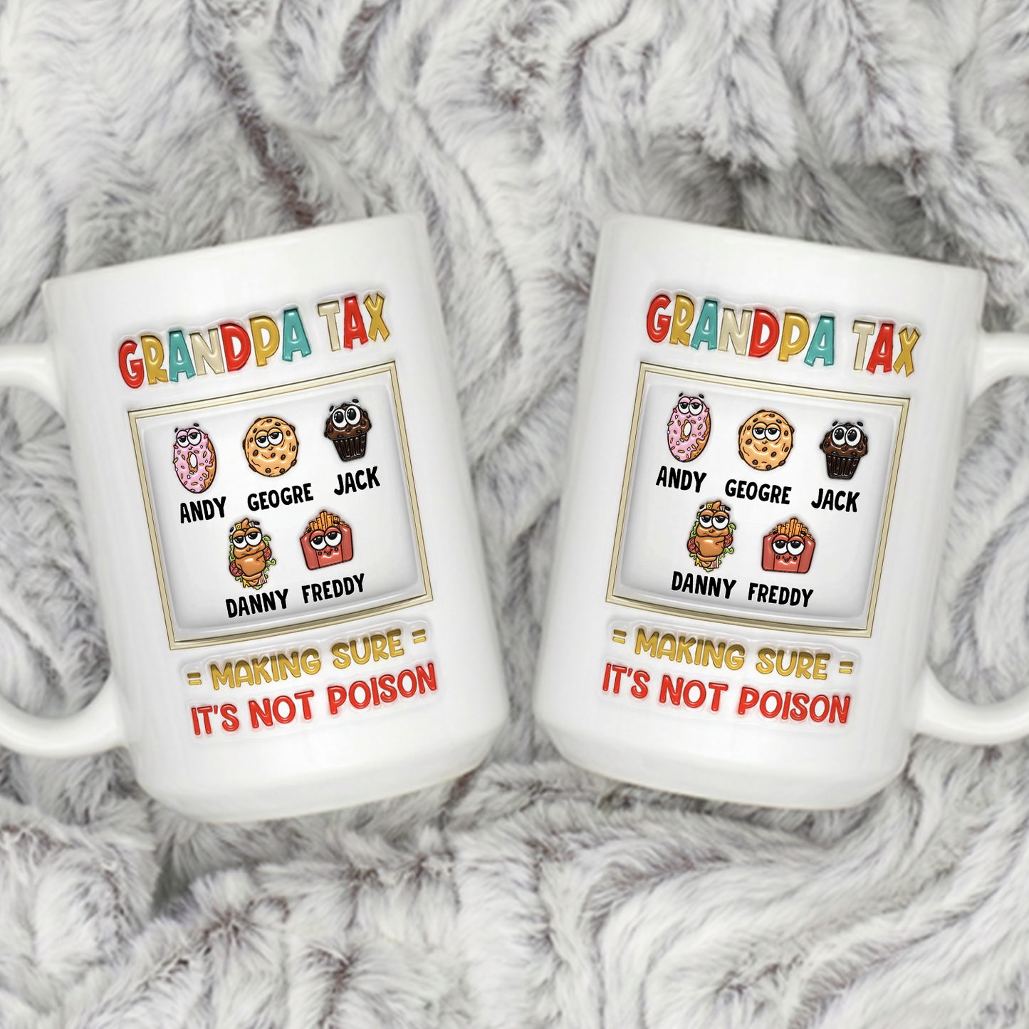 VPST10 Dad Tax Making Sure It's Not Poison - Personalized Mug