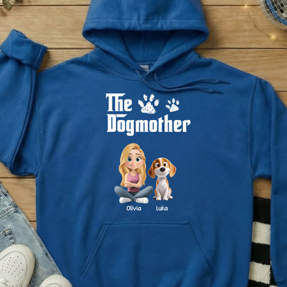 UPST70 The Dogmother Dog Lover - Personalized T-shirt Hoodie
