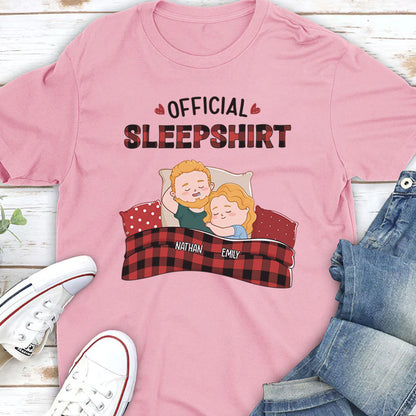 PSTPA10 Official Sleepshirt Couple - Personalized Custom T-shirt Hoodie