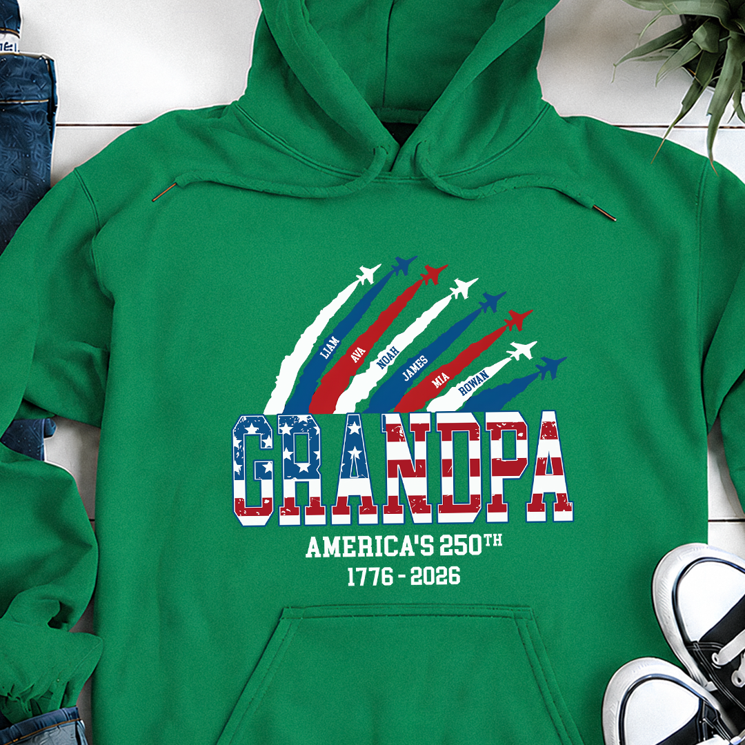 VPST28 American Flag 250th Anniversary - Personalized T-shirt Hoodie