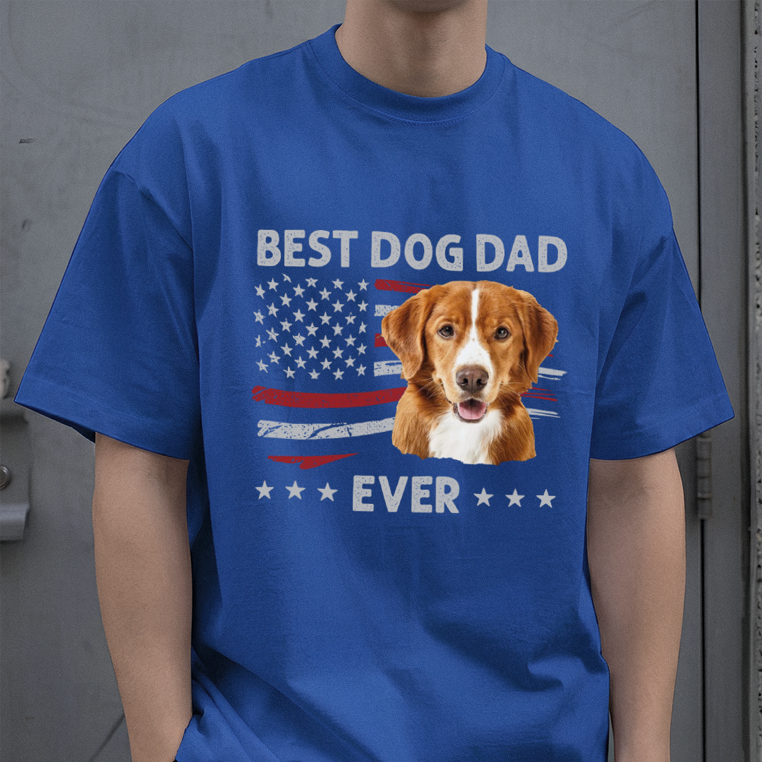 VPST31 Best Dog Cat Fur Dad Ever - Personalized T-shirt Hoodie