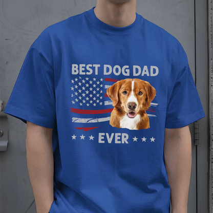 VPST31 Best Dog Cat Fur Dad Ever - Personalized T-shirt Hoodie