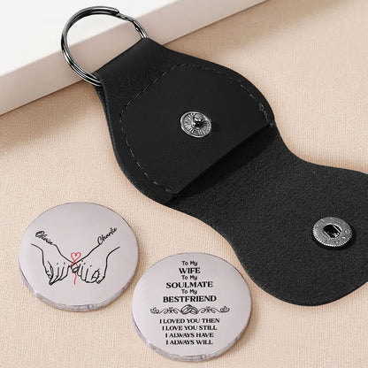 UPST87 To My Wife To My Soulmate To My Best Friend - Personalized Custom Pocket Hug