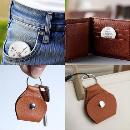UPST87 To My Wife To My Soulmate To My Best Friend - Personalized Custom Pocket Hug