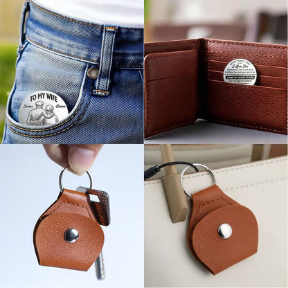 UPST89 To My Wife My Soulmate  I Love You - Personalized Custom Pocket Hug