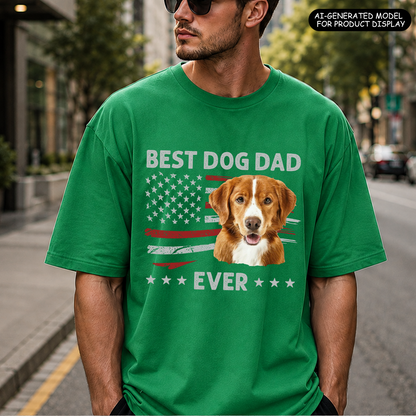 VPST31 Best Dog Cat Fur Dad Ever - Personalized T-shirt Hoodie