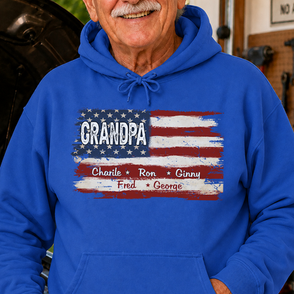 VPST26 American Flag 250th Anniversary - Personalized T-shirt Hoodie
