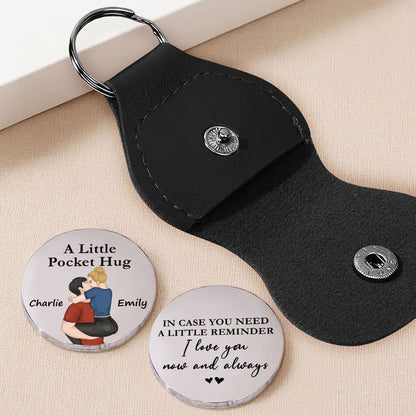 UPST90 Love You Now And Always - Personalized Custom Pocket Hug