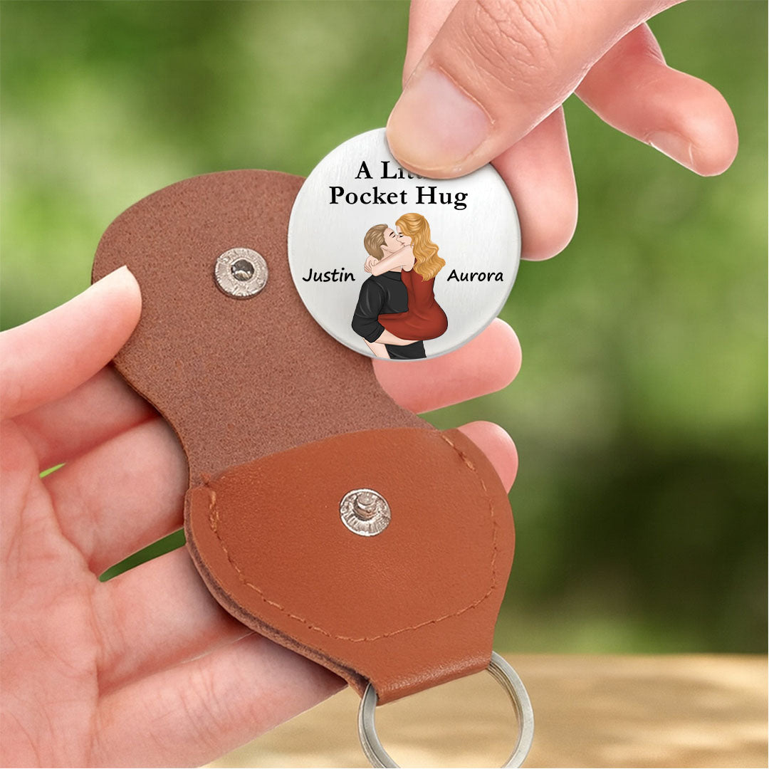 UPST90 Love You Now And Always - Personalized Custom Pocket Hug