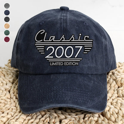 UPST92 Classic Limited Edition - Personalized Custom Wash Denim Cap