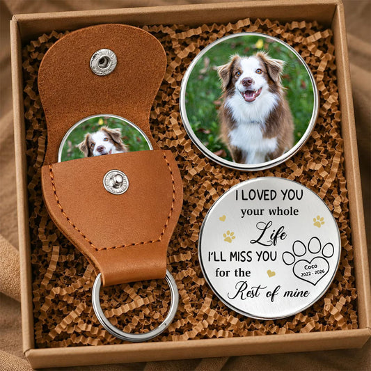 UPST95 I Loved You Whole Life - Personalized Custom Pocket Hug
