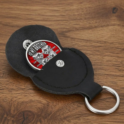 UPST96 Always A Brother - Personalized Custom Pocket Hug
