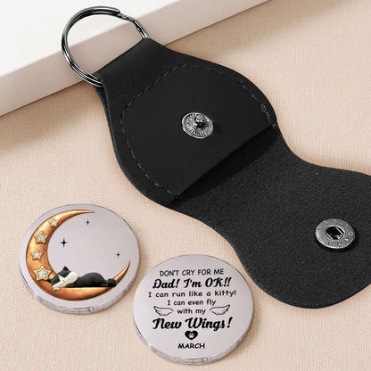 PSTP01 Don't Cry For Me Cat Lover - Personalized Custom Pocket Hug